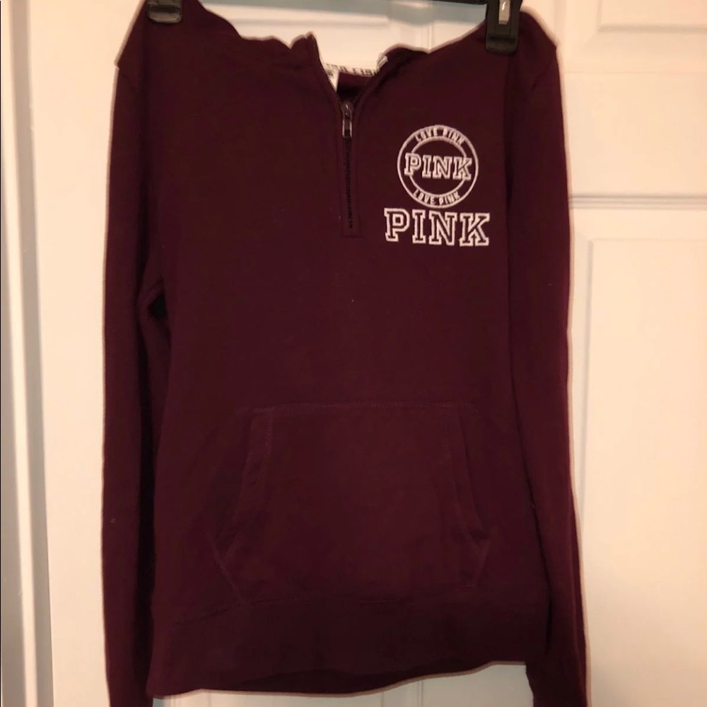 Pink hoodie